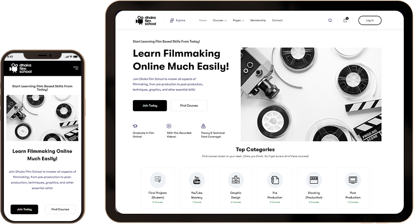 learn anytime, anywhere dhaka film school